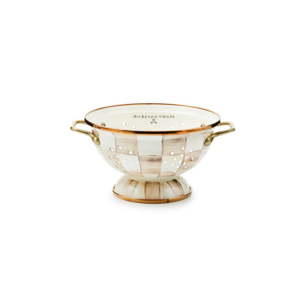 MacKenzie-Childs Check Colander