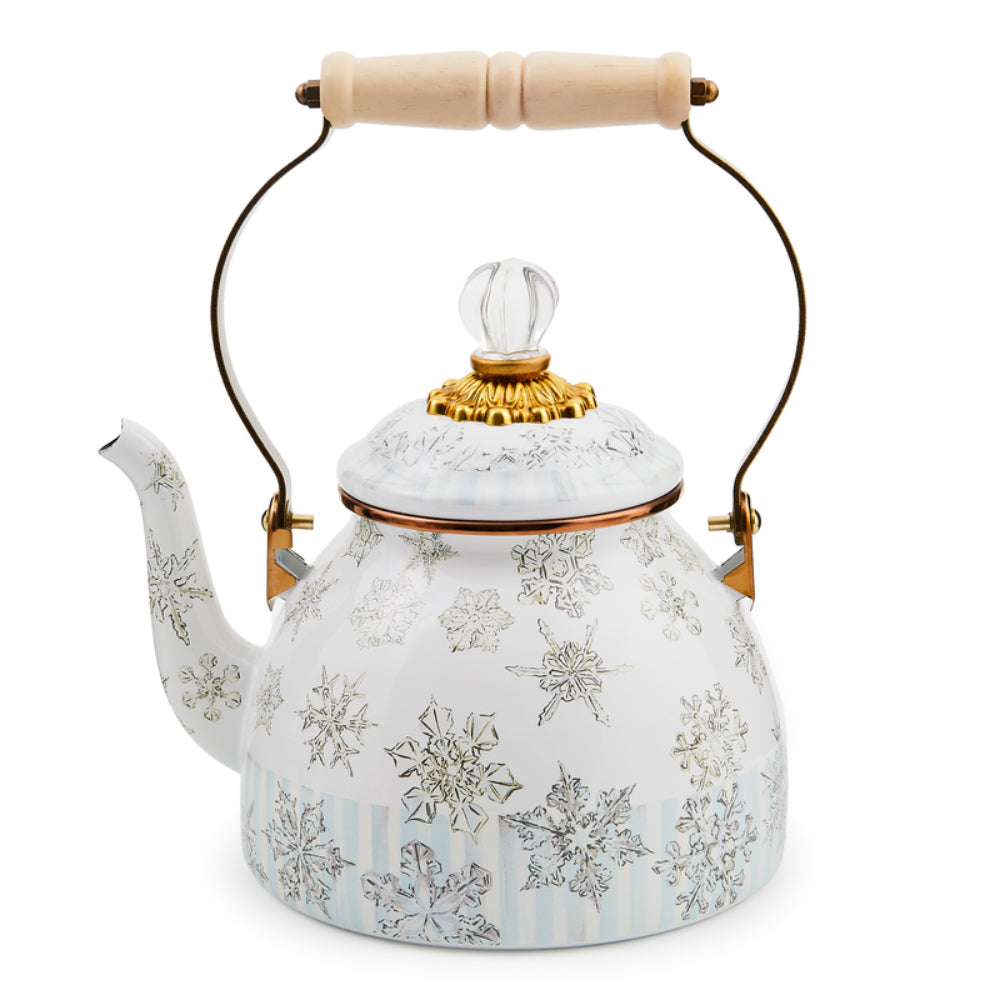 MacKenzie-Childs Winter Palace 2 Quart Tea Kettle