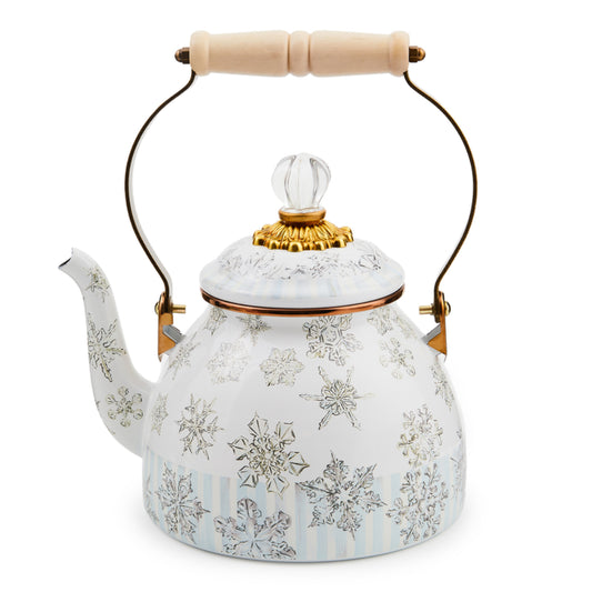 MacKenzie-Childs Winter Palace 2 Quart Tea Kettle
