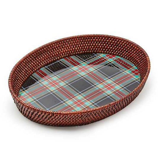 MacKenzie-Childs Tartan Serving Tray