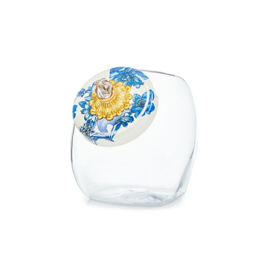 Mackenzie-Childs Sweets Jar with Royal English Garden Lid