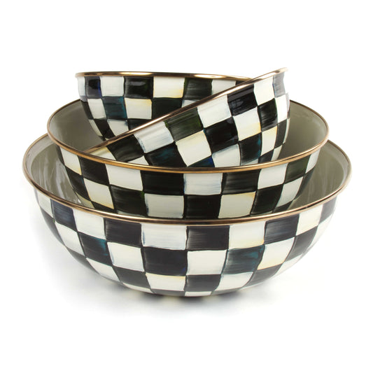 MacKenzie-Childs Courtly Check Everyday Bowl