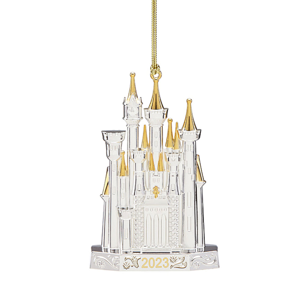 Lenox 2023 Disney Castle Metal Dated Ornament Smyth Jewelers