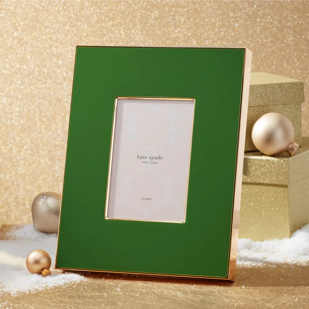 Kate Spade Make It Pop 4" x 6" Frame - Green