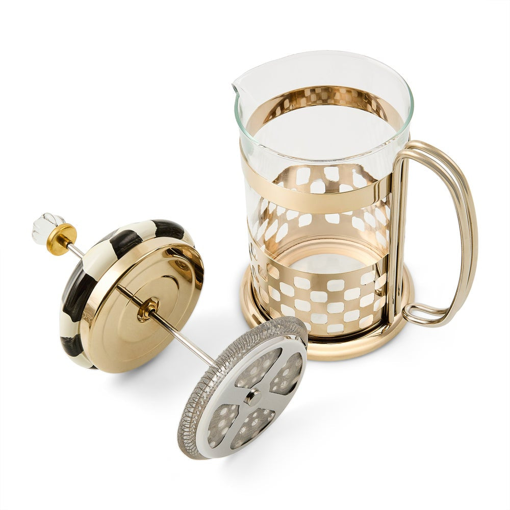 MacKenzie-Childs Courtly Check French Press