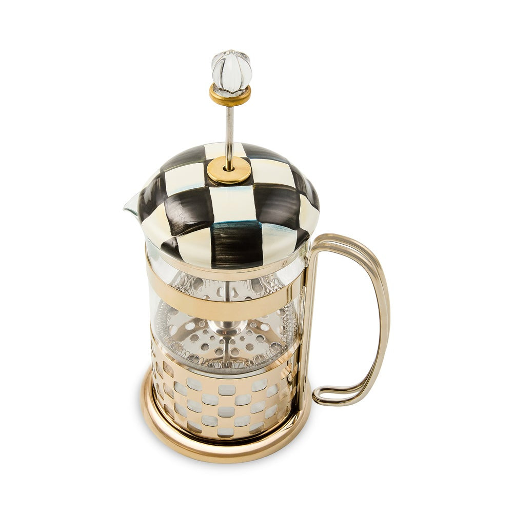 MacKenzie-Childs Courtly Check French Press