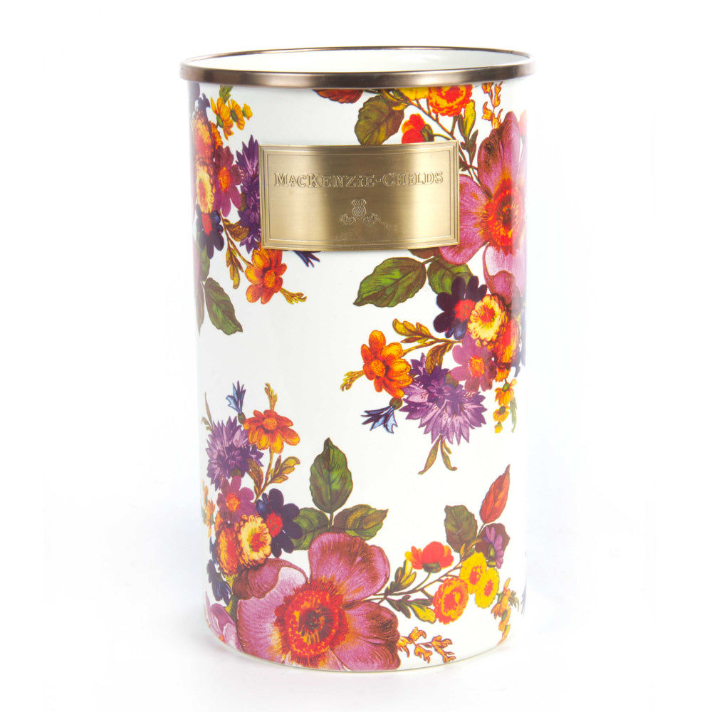 MacKenzie-Childs Flower Market Utensil Holder - White