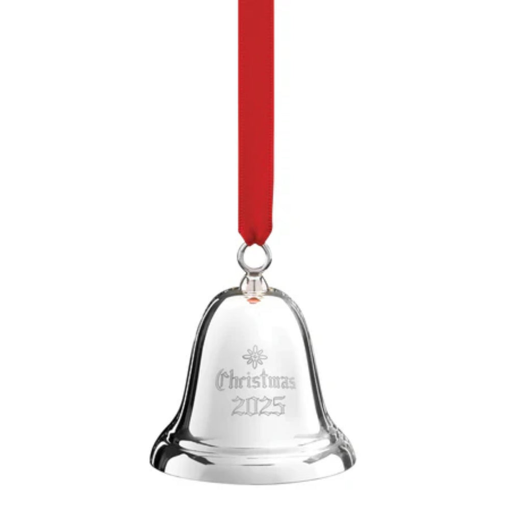 Reed & Barton 2025 41st Annual Christmas Bell Ornament Sterling Silver