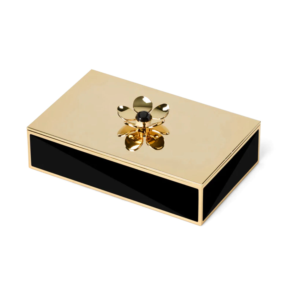 Kate Spade Make It Pop Black Large Floral Box