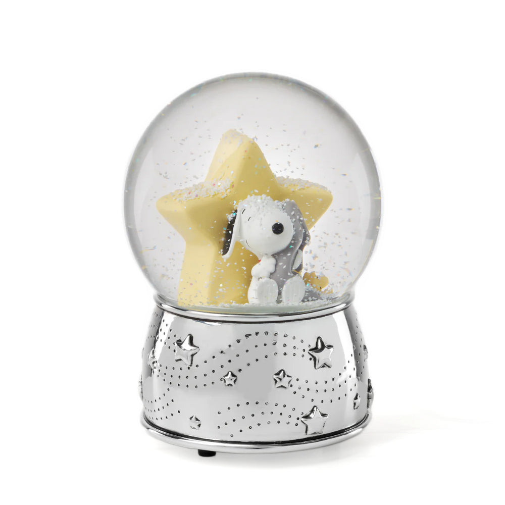 Reed & Barton Little Snoopy Water Globe
