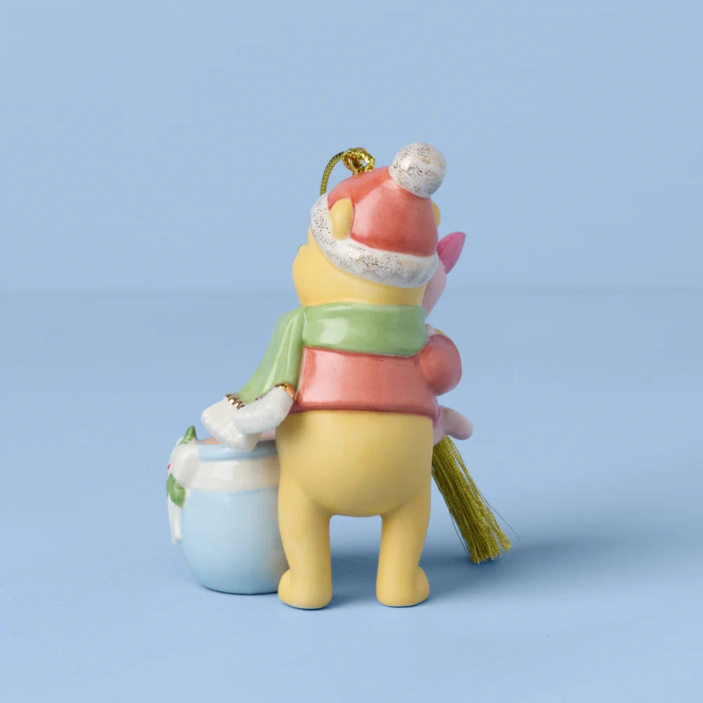 Colorful figurine of a character with a blue background
