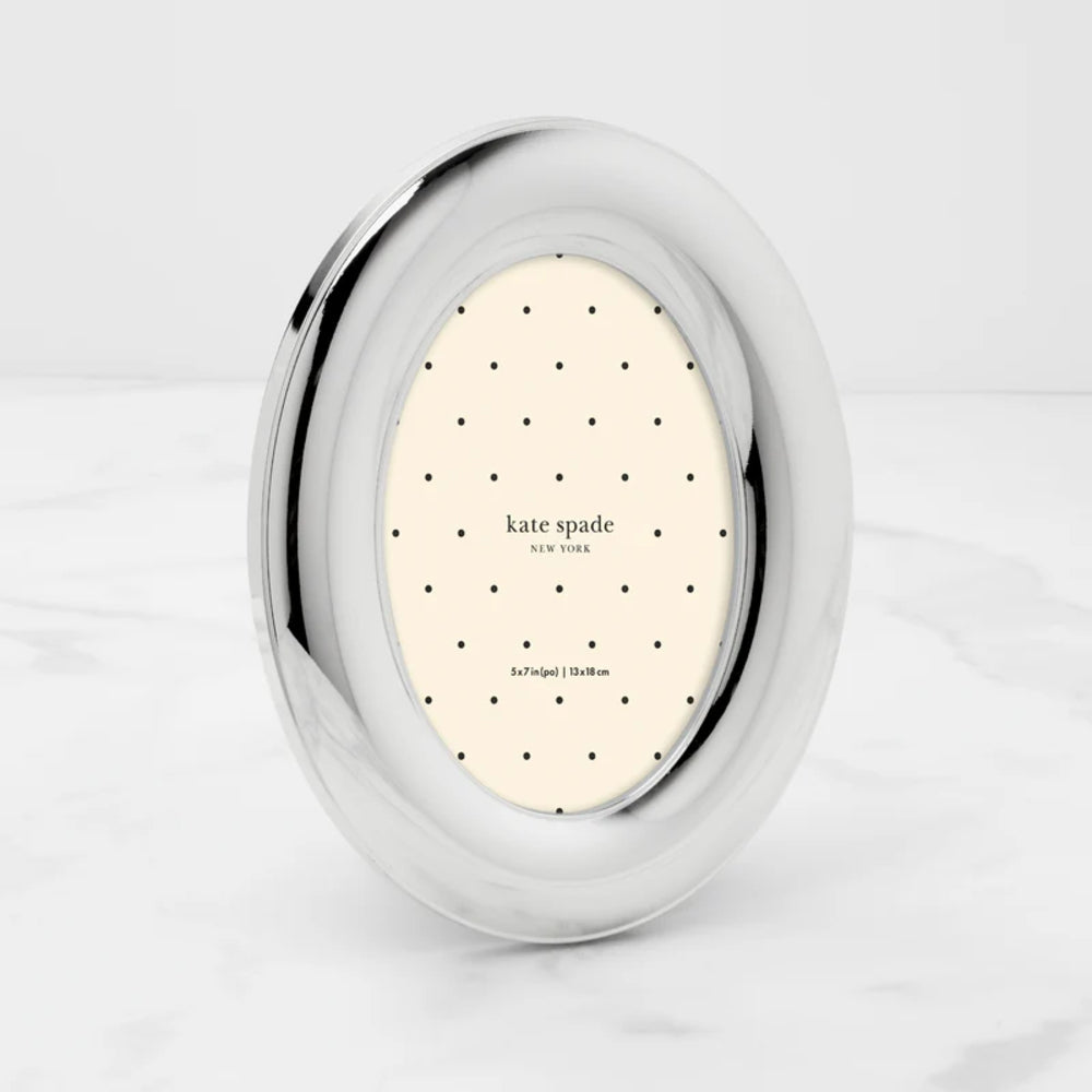 Kate Spade Picture This Silver Puffed Frame