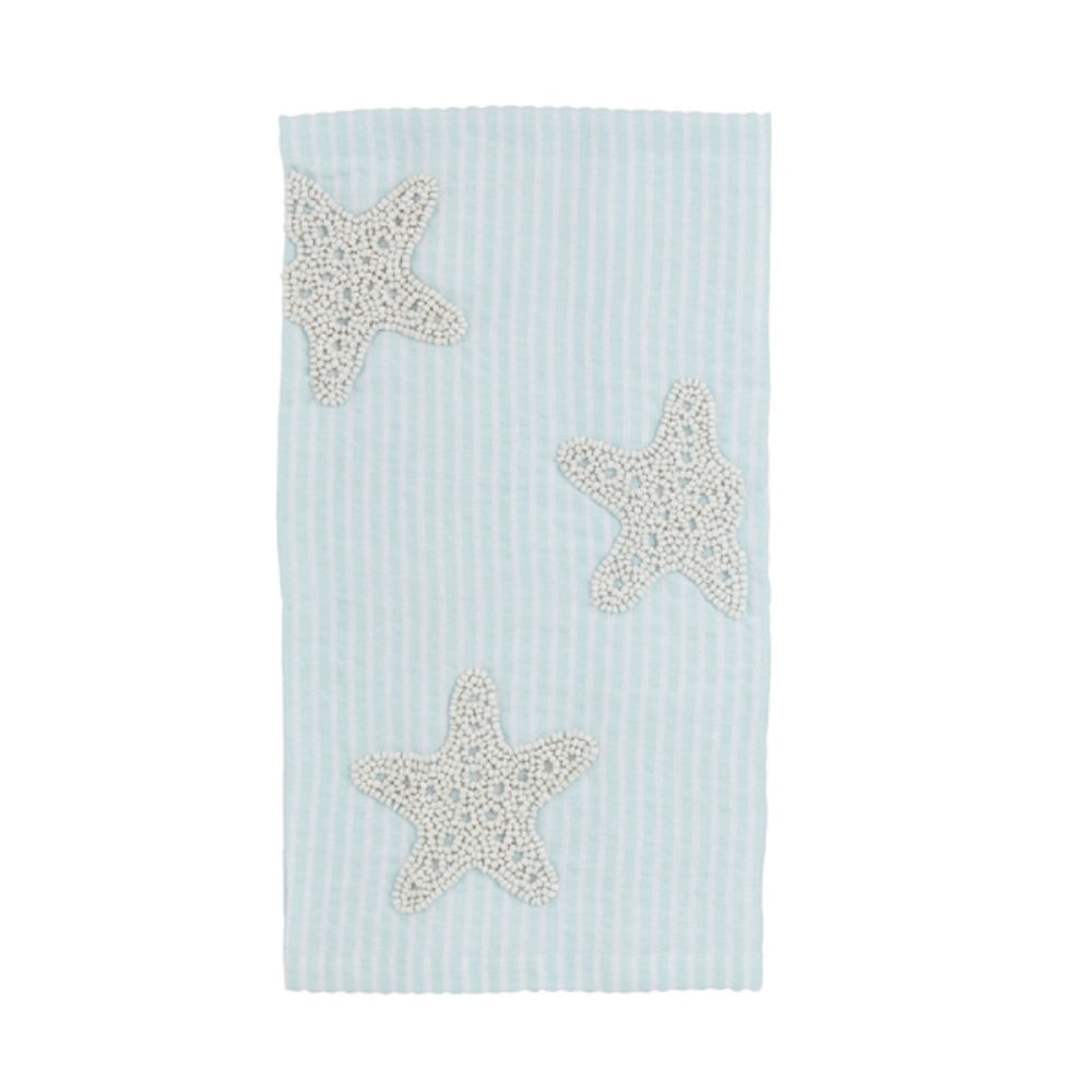 Mud Pie Sea Icon Beaded Towel