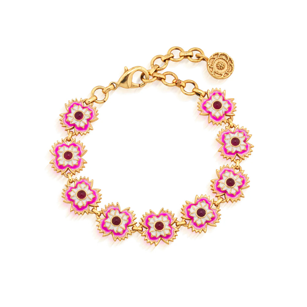 Capucine De Wulf Dianthus Link Bracelet