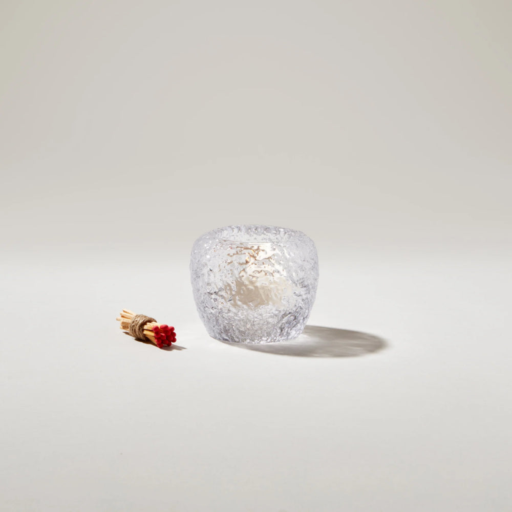 Simon Pearce LoveYourBrain Snowball Tealight