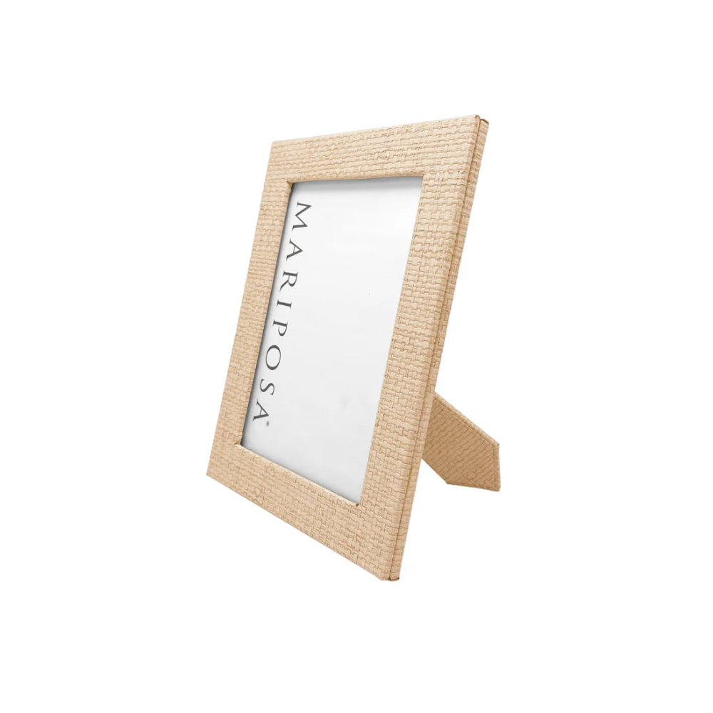 Mariposa Coconut Grove Faux Grasscloth Frame