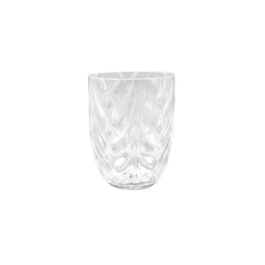Mariposa Sip Sip Wave Crystal Clear Stemless