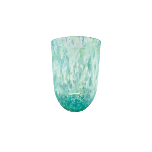 Mariposa Sip Sip Pacific Blue Confetti Stemless