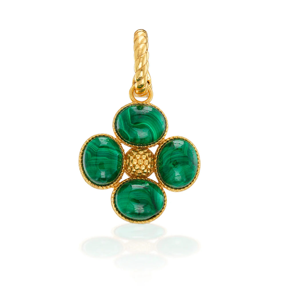 Capucine De Wulf Berry Clover Double Sided Pendant