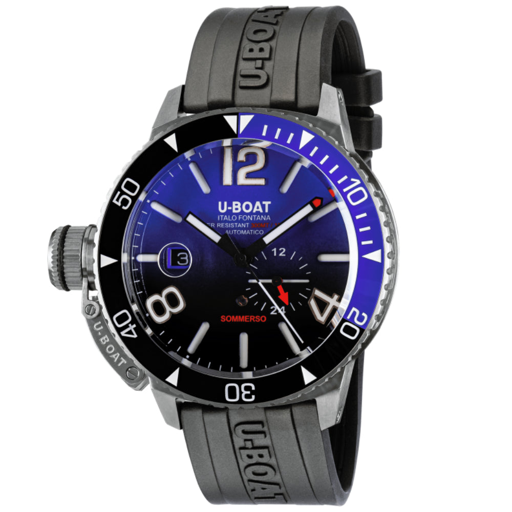 U-Boat Sommerso Ceramic Blue 46mm Automatic Watch