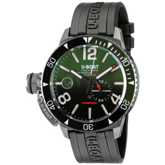 U-Boat Sommerso 46mm Ceramic Green Automatic Watch