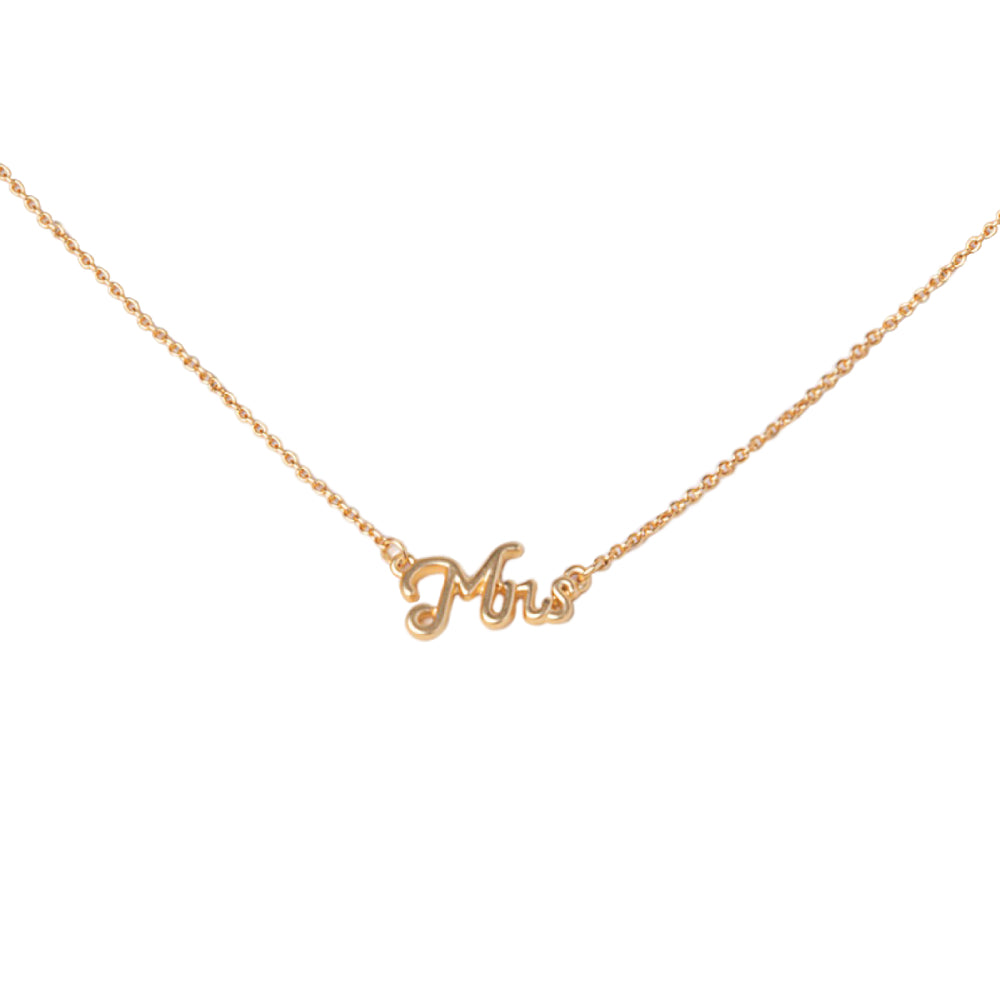 Spartina Sea La Vie 18" Bride/Mrs. Necklace