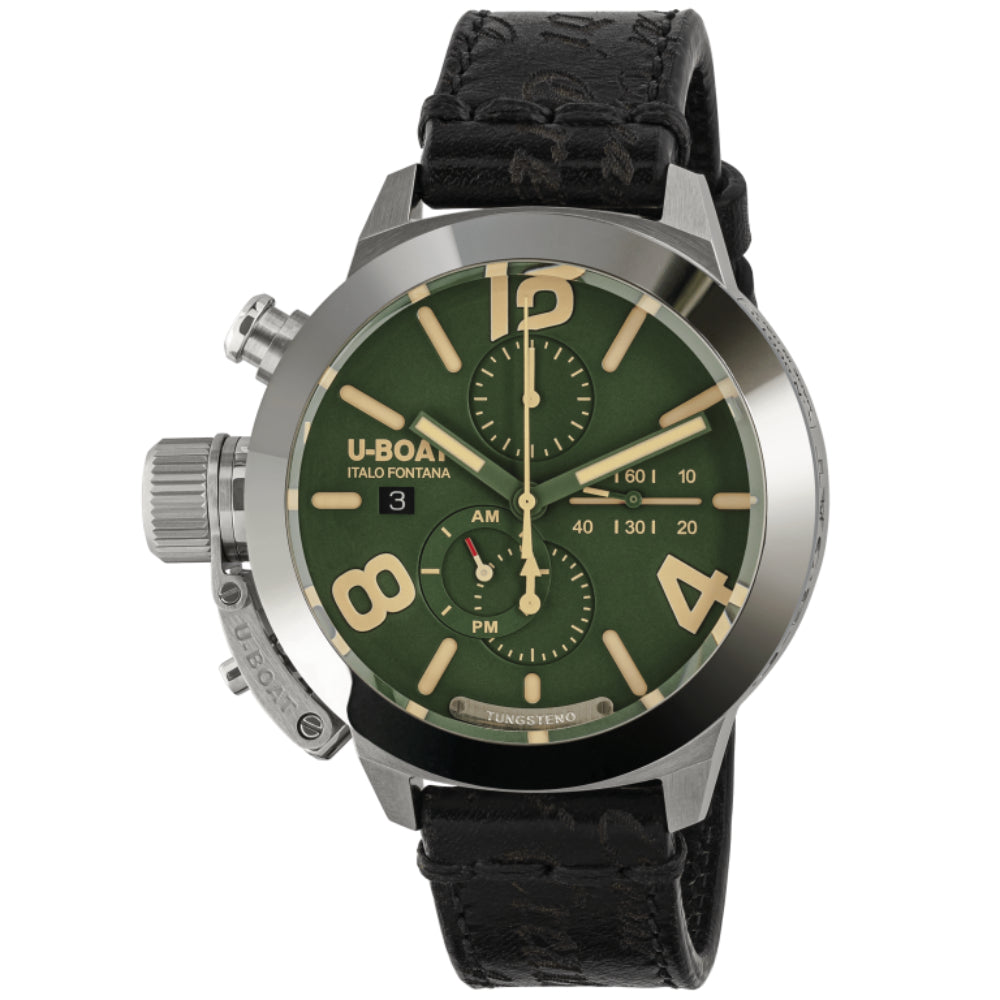 U-Boat Classico 45 Tungsteno Cas Green Automatic Chronograph Watch
