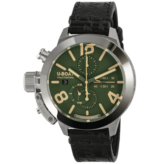 U-Boat Classico 45 Tungsteno Cas Green Automatic Chronograph Watch