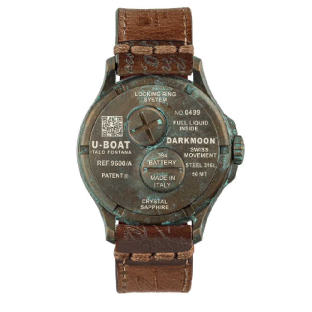 U-Boat Darkmoon Unico 46mm Bronze Quartz Watch