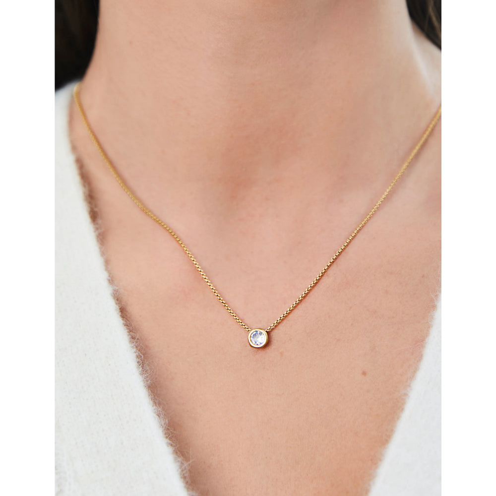 Spartina Little Lighthouse Cubic Zirconia Necklace