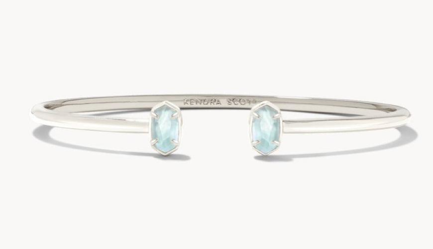 Kendra Scott Silver Emilie Cuff Bracelet