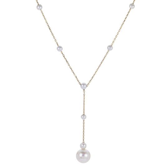 14k Gold Freshwater Pearl Necklace