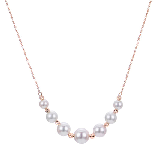 14k Akoya Pearl Brilliance Bead Necklace