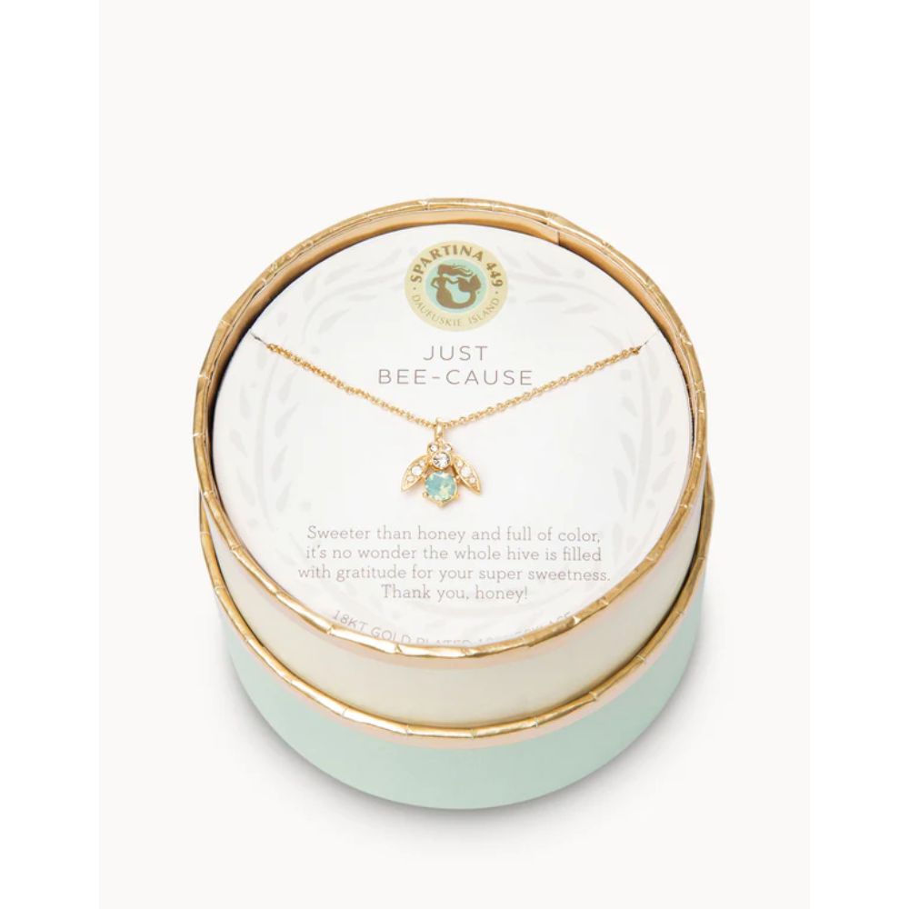 Spartina Sea La Vie Necklace Just Bee-Cause/Little Bee