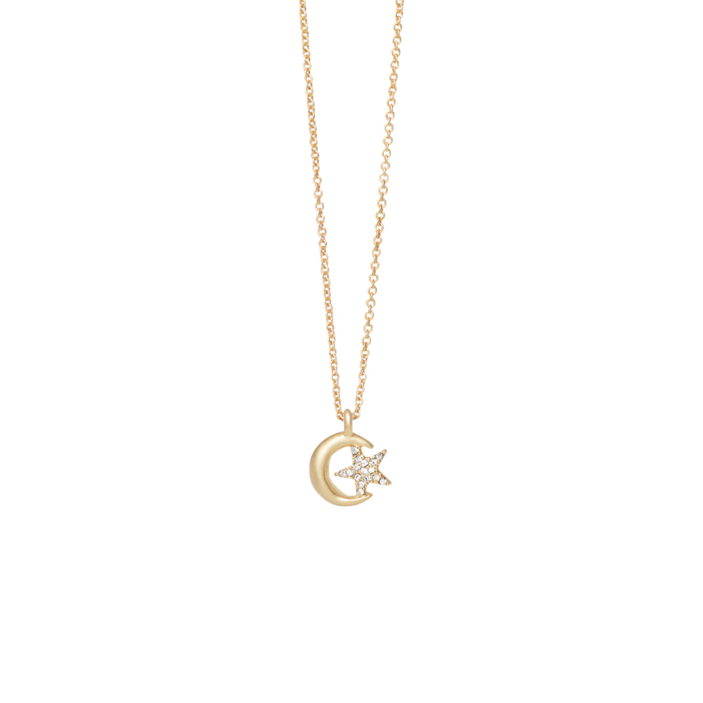 Spartina Sea La Vie 18" Necklace - Shooting Star/Moon