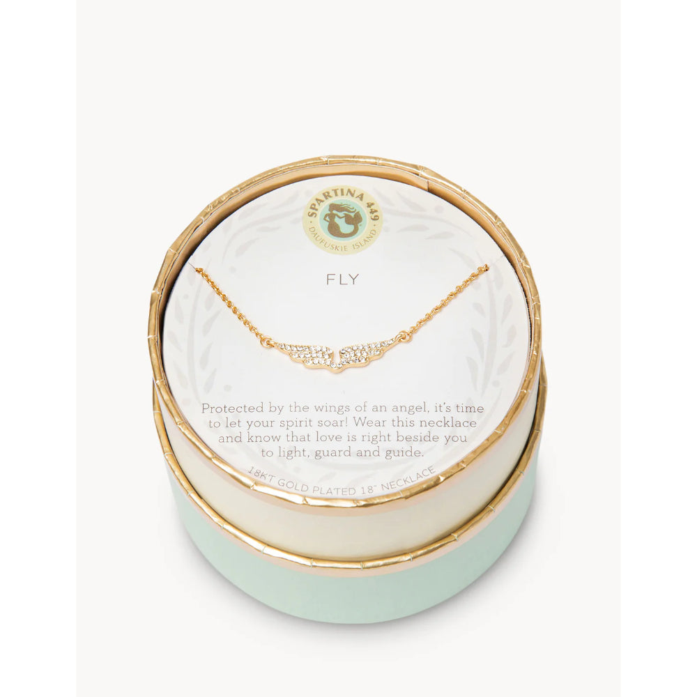 Spartina Sea La Vie Fly Necklace