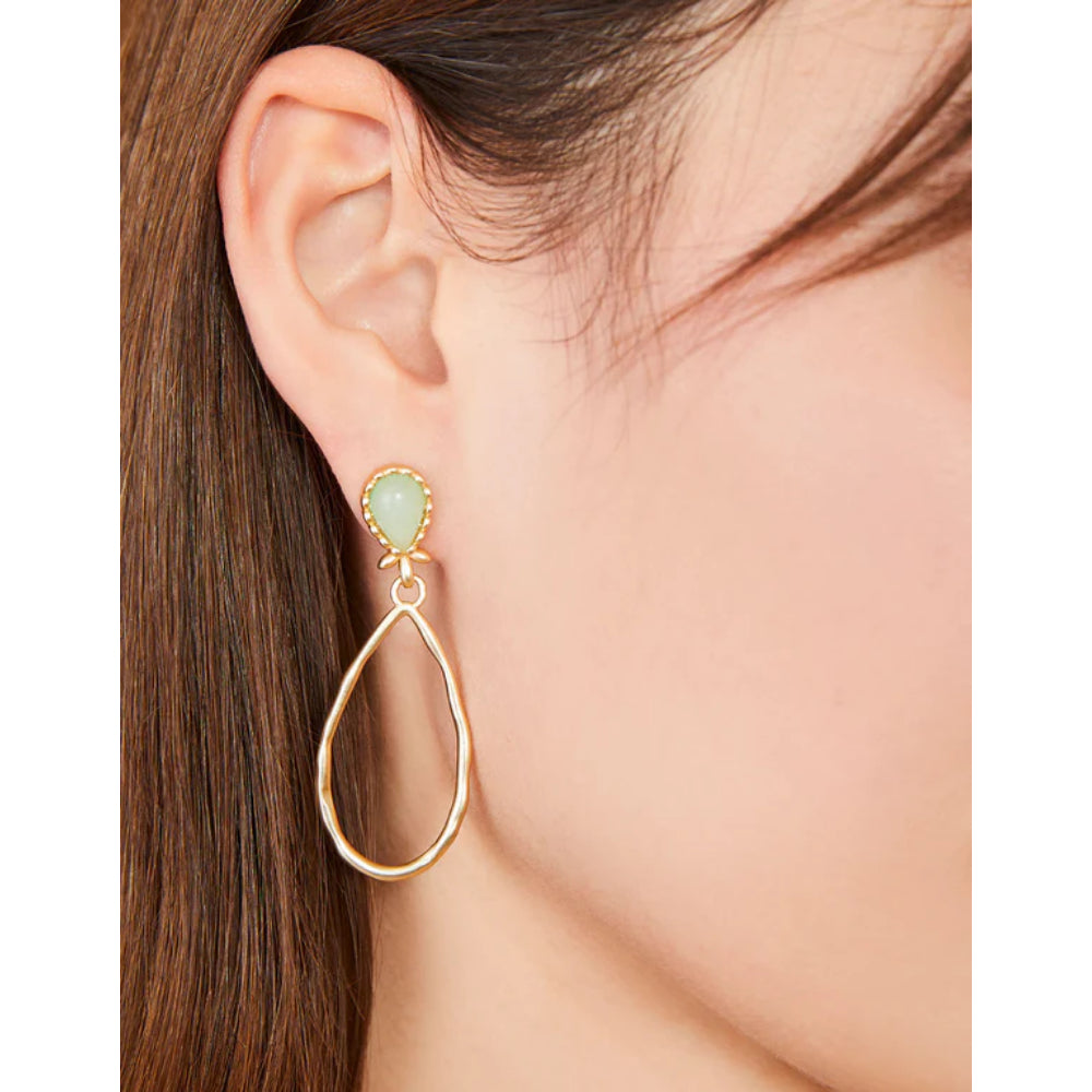 Spartina Nara Teardrop Earrings - Seafoam