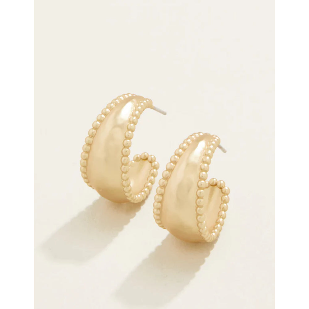 Spartina Milly Hoop Earrings - Gold