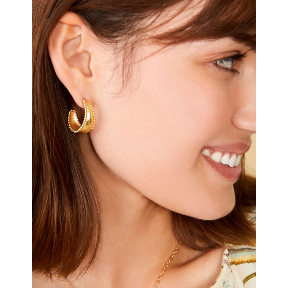 Spartina Milly Hoop Earrings - Gold