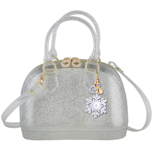Carrying Kind Cate Silver Purse: Ice Princess Edition