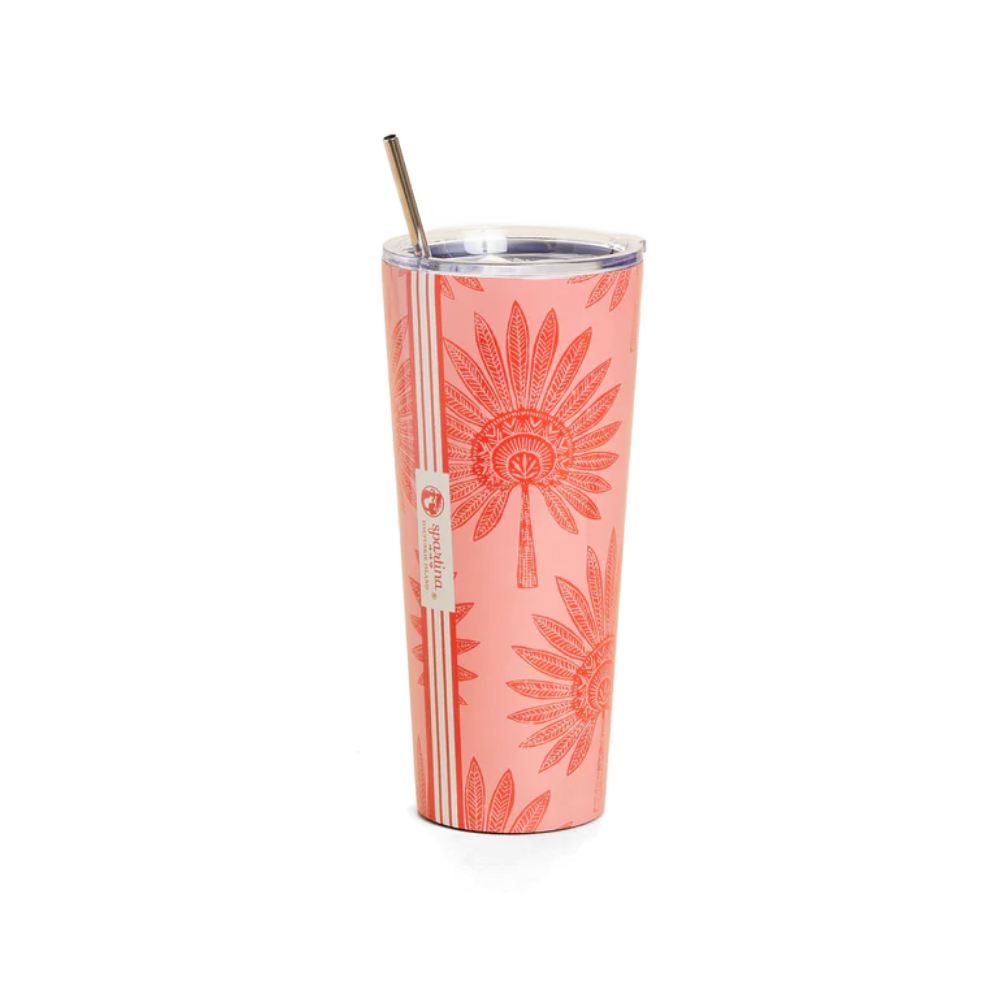 Spartina 449 Stainless Steel Drink Tumbler 30 oz. Palmetto Frond