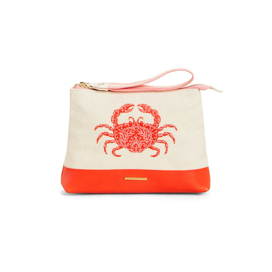 Spartina Carina Wristlet - Red Crab