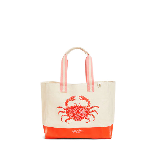 Spartina Beach Tote - Red Crab