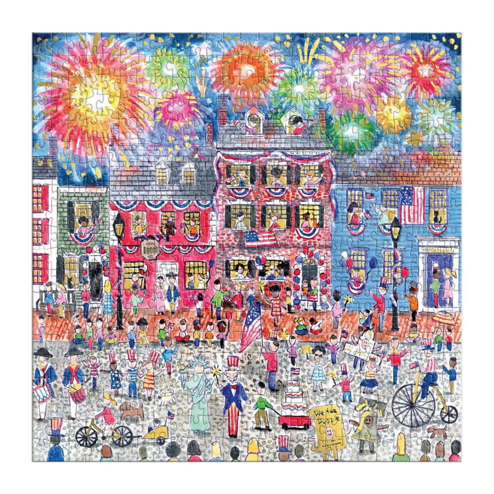 Michael Storrings Celebrate the USA 500 Piece Foil Puzzle