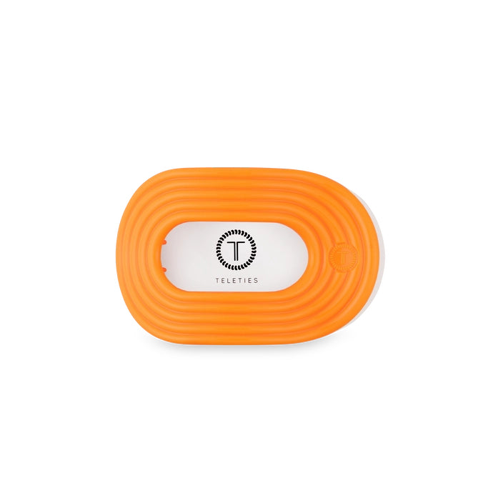TELETIES Flat Round Hair Clip - Day Rave