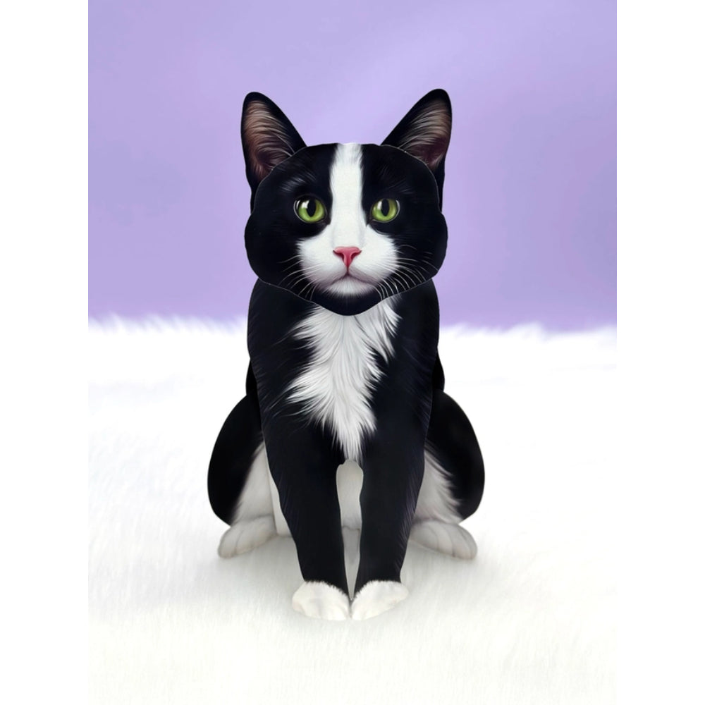 Tuxedo Cat Pop-Up Greeting Cards