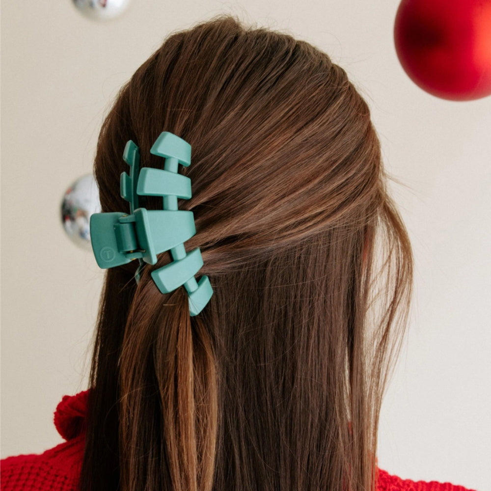 TELETIES Classic Medium Hair Clip - Holiday 2025