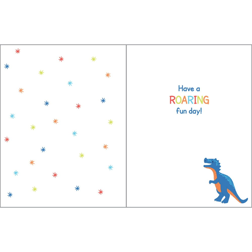 Gina B Designs Birthday Dino Greeting Card