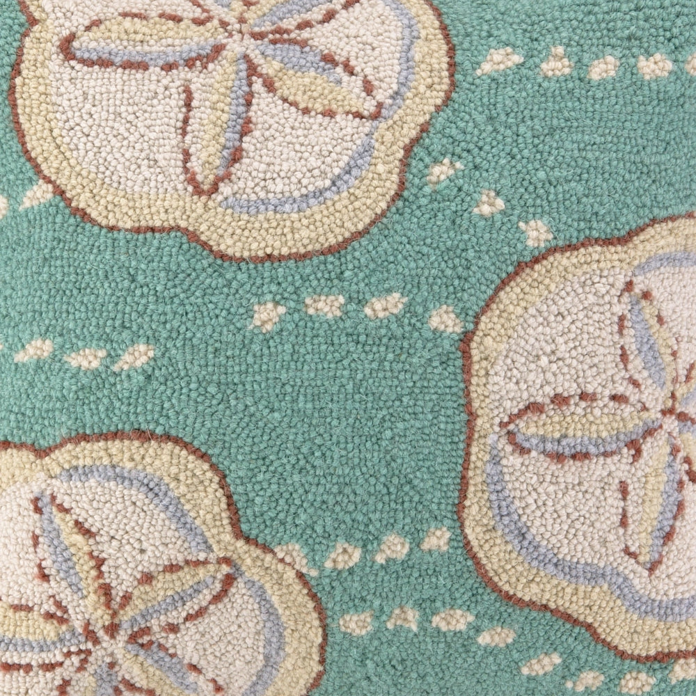 Peking Handicraft Sand Dollar Hook Pillow