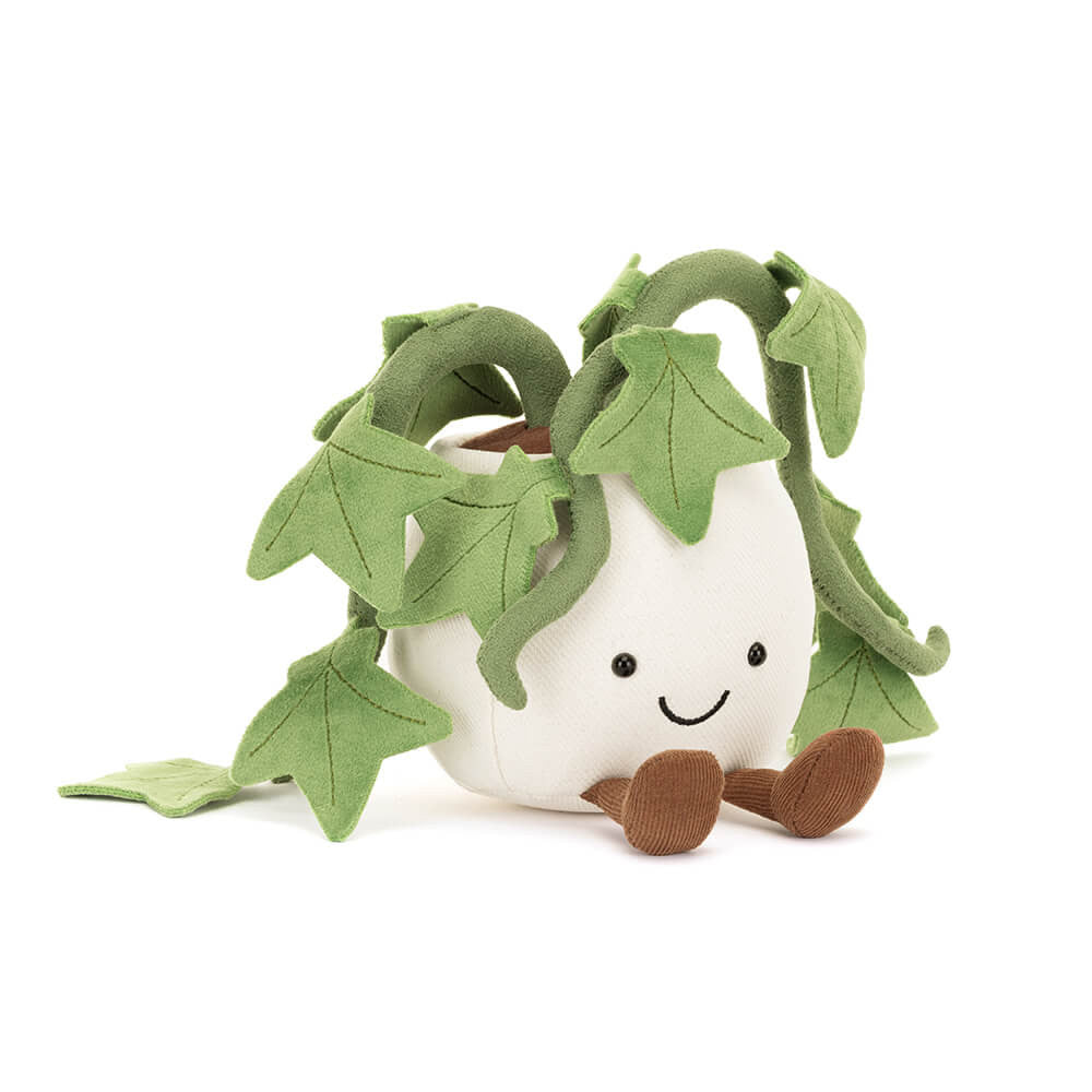  Jellycat amuseables ivy plush toy on white  backround 